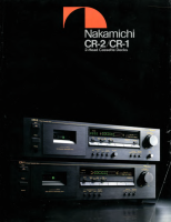 Nakamichi CR-1-CR-2-Brochure